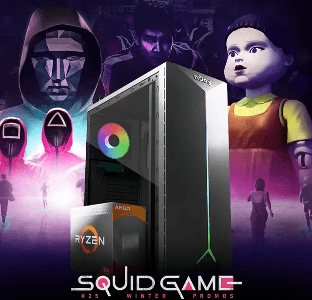 SQUIDE GAME A1 | AMD Ryzen 3 3200G | 8GB RAM | 480 GB SSD