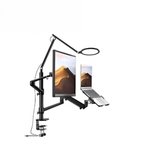 Support a gaz Écran 32" Et PC Portatif DIGIPOS DP-OL3LTP - Noir